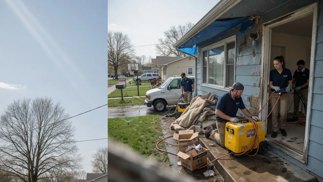Basement Flood Cleanup in Ellsworth Afb, SD near me